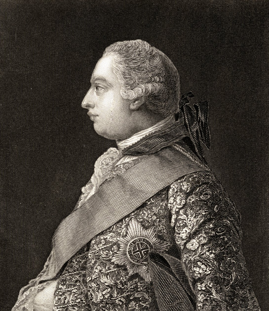 Król Jerzy III (1738-1820) autorstwa English School