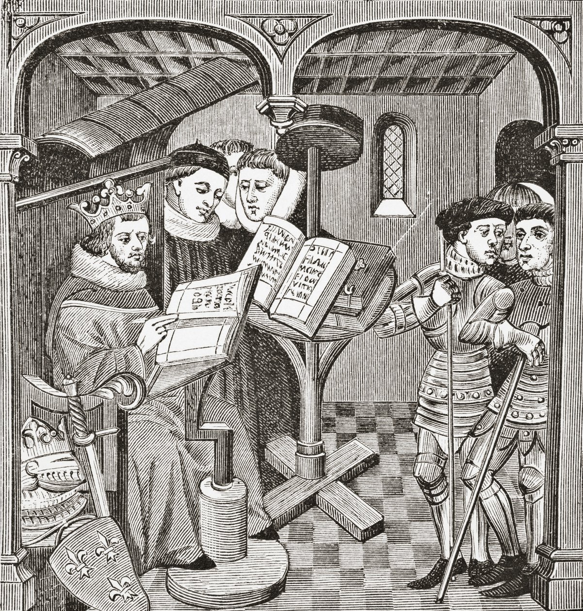 Król Robert, 1878 autorstwa English School