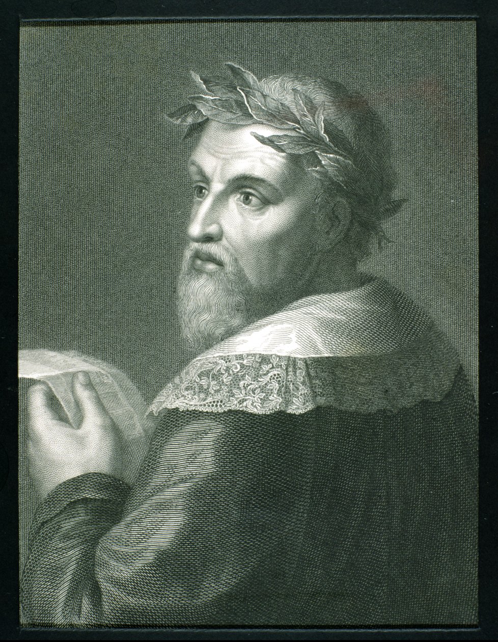 Ludovico Ariosto (1474-1533) z „Galerii Portretów”, wydanej w 1833 r. autorstwa English School