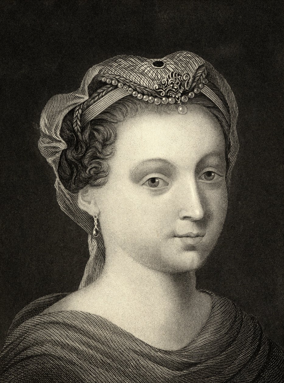 Maria Królowa Szkotów (1542-87) autorstwa English School