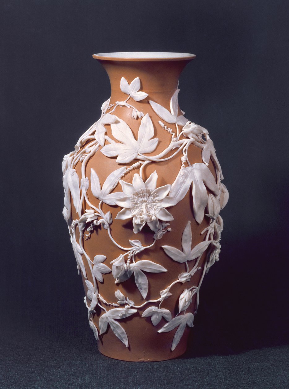 Wazon Minton Parian Ware, 1894 (ceramika) autorstwa English School
