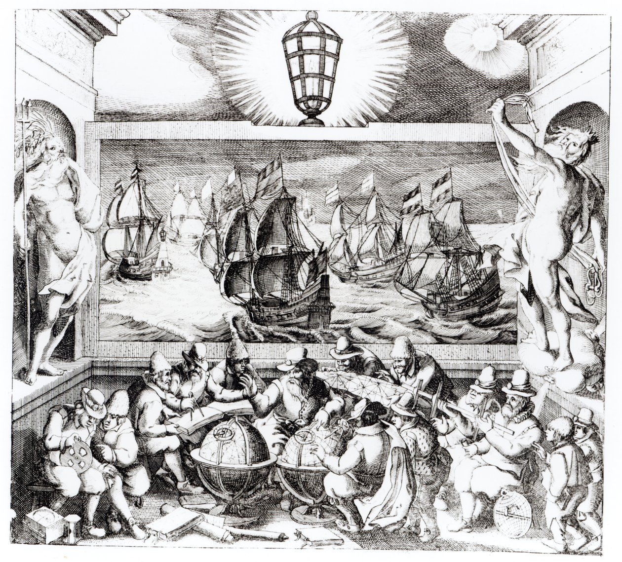 Strona tytułowa nawigacji, 1600 autorstwa English School
