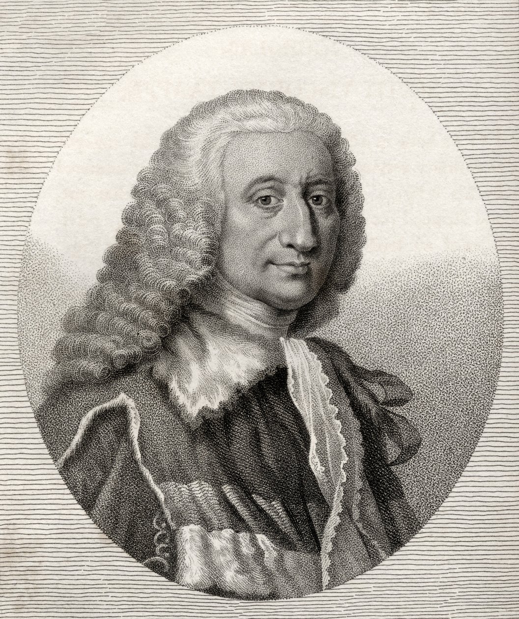 Nicholas Taaffe, sztychowany przez Bocqueta, ilustracja z „Katalogu autorów królewskich i szlacheckich, tom V”, wydanego w 1806 r. autorstwa English School