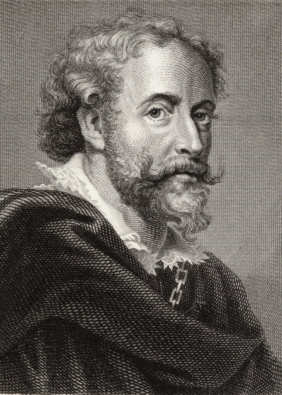Piotr Paweł Rubens (1577-1640) autorstwa English School