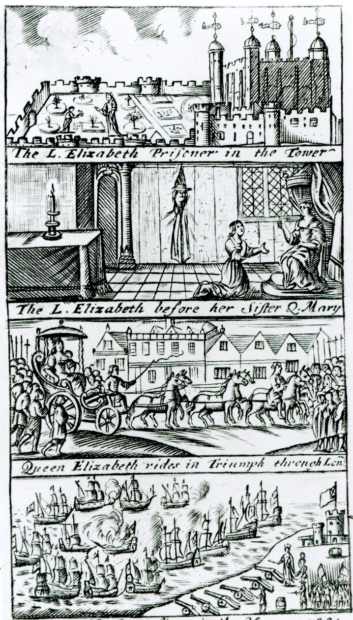 Działka papieska, 1588 autorstwa English School