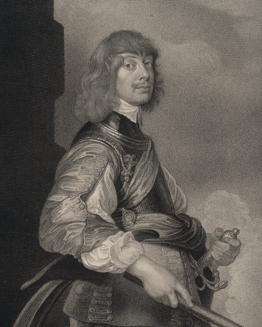 Portret Algernona Percy (1602-68) 10. hrabia Northumberland, z „Lodge