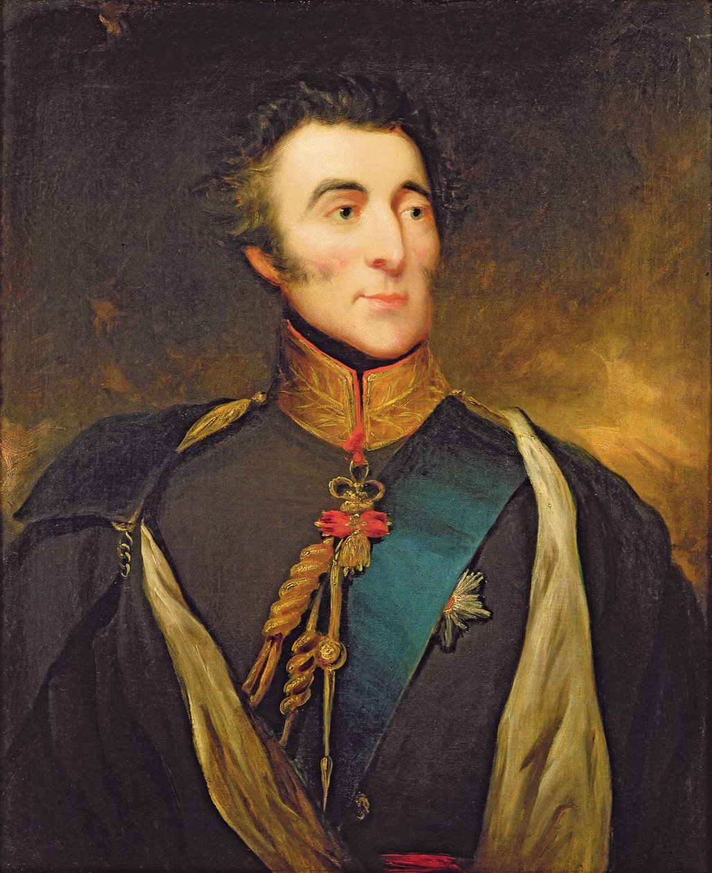 Веллингтоны 1-р герцог Артур Уэллеслигийн хөрөг (1769-1852) autorstwa English School