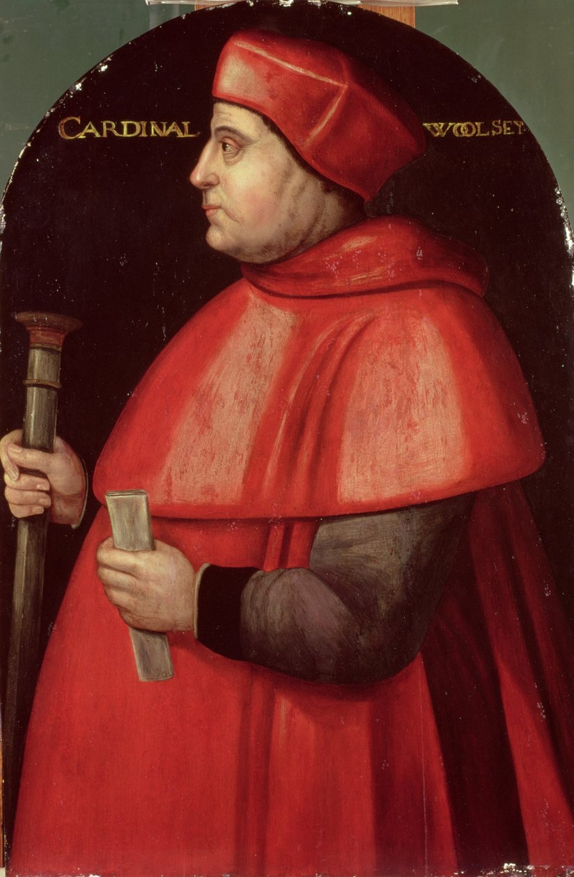 Portret kardynała Thomasa Wolseya (ok. 1475-1530) autorstwa English School