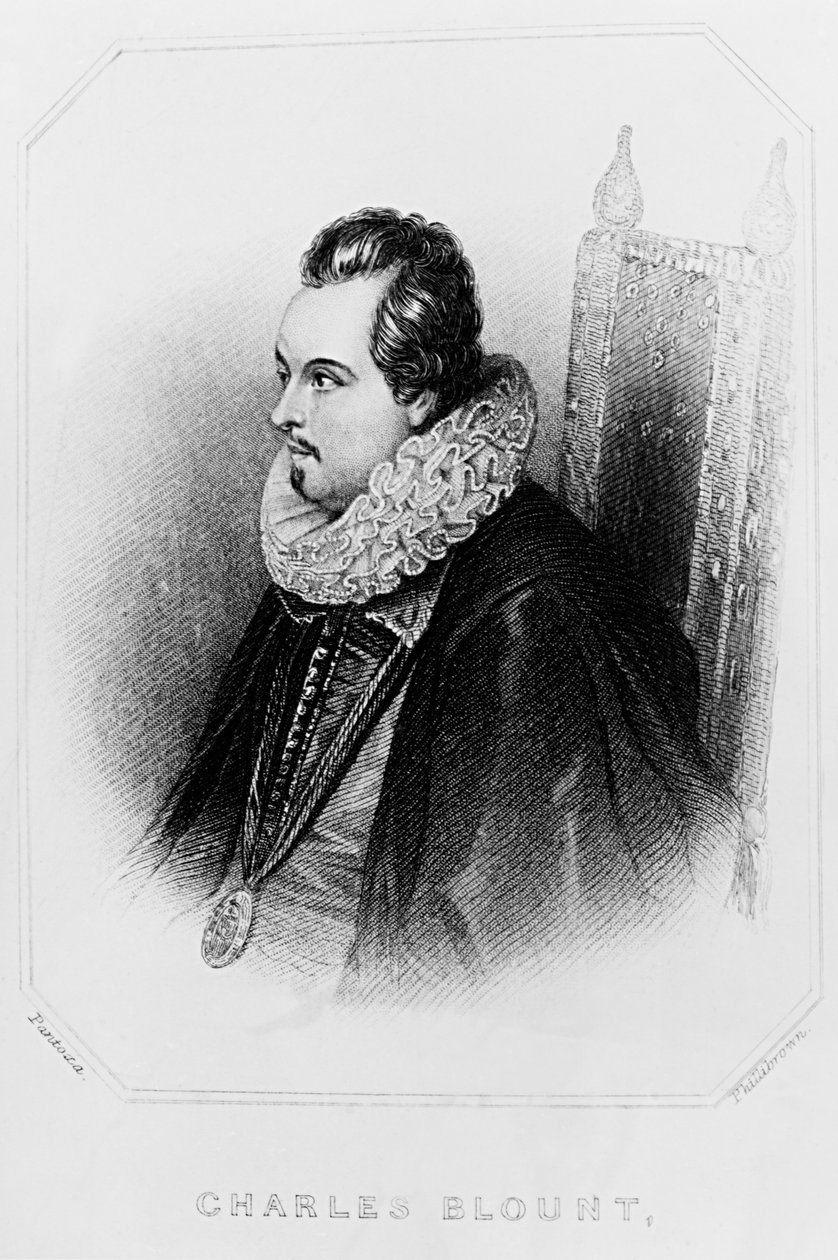 Portret Charlesa Blounta (ok. 1562-1606) 8. hrabiego Devonshire, z „Lodge
