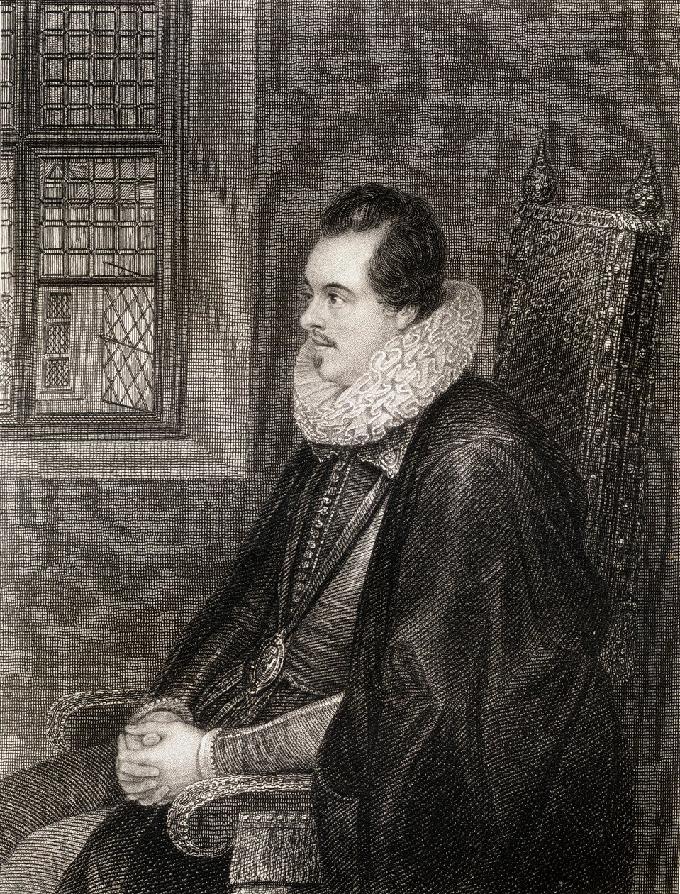 Portret Charlesa Blounta (ok. 1562-1606) 8. hrabiego Devonshire, z „Lodge
