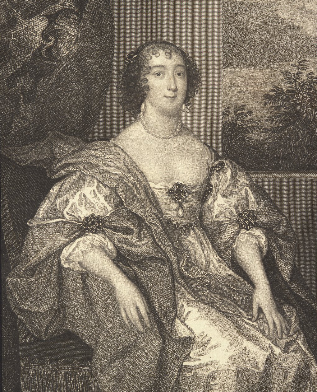 Portret Dorothy Percy, hrabiny Leicester (ok. 1598-1659), z „Lodge