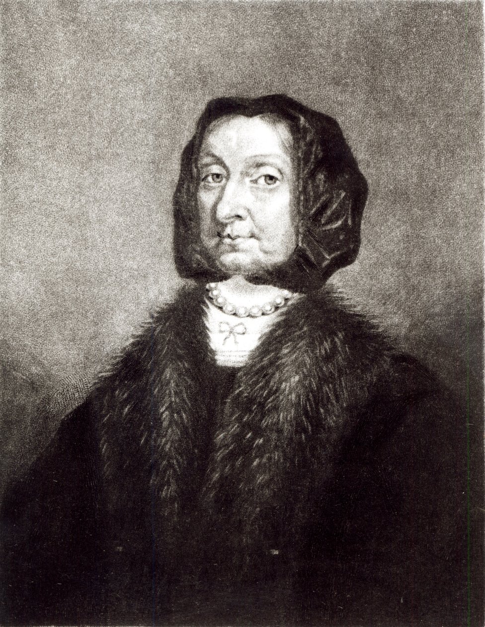 Portret Elizabeth Cromwell, grawerowany przez Richarda Earloma (1743-1822) i Charlesa Turnera (ok. 1773-1857) (mezzotinta) autorstwa English School