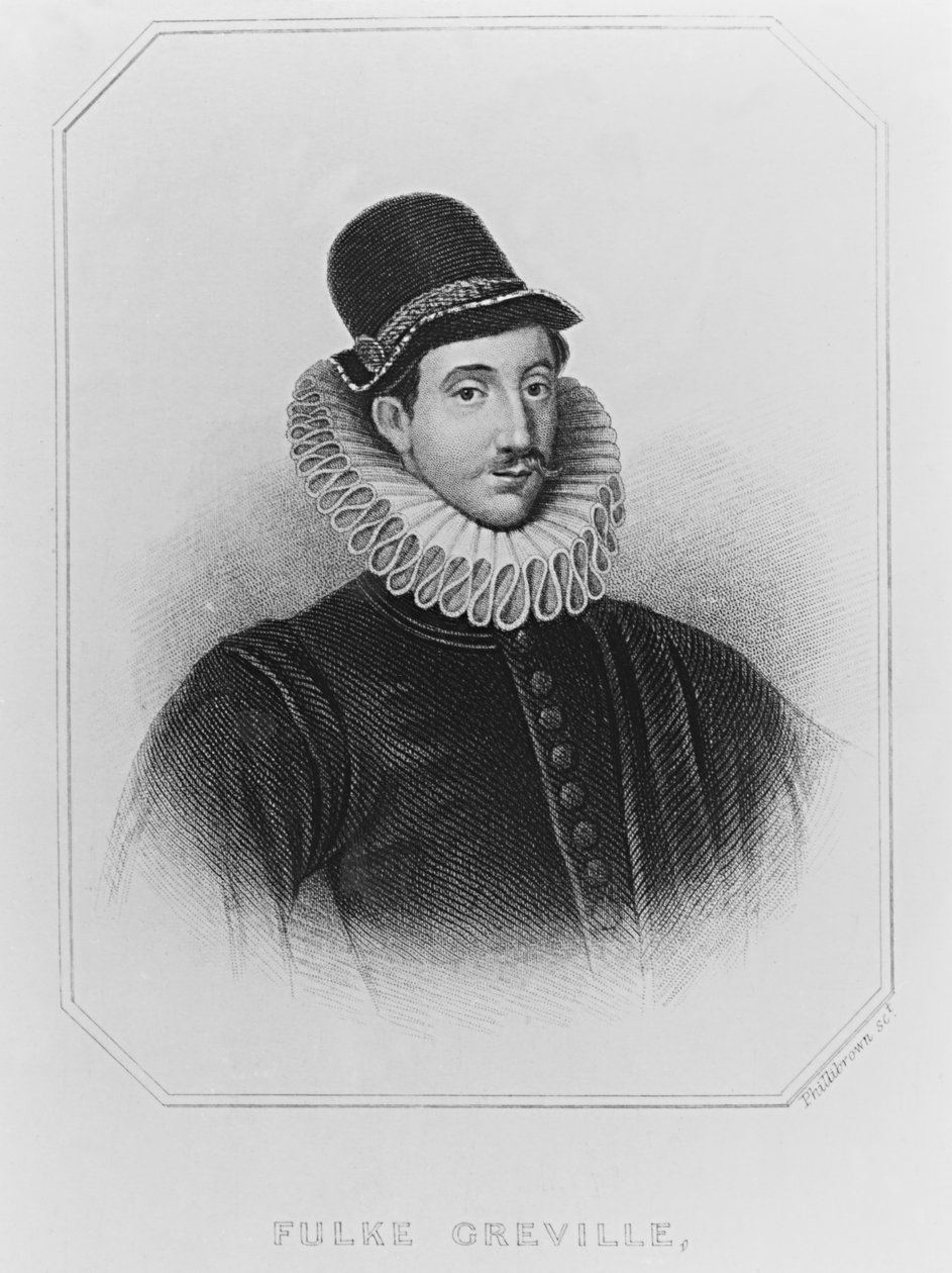 Portret Fulke Greville (1554-1628) 1. barona Brooke, z „Lodge