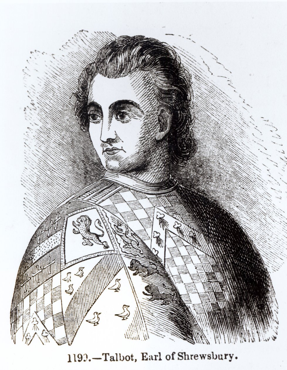 Portret Johna Talbota, pierwszego hrabiego Shrewsbury (ok. 1388-1453) autorstwa English School