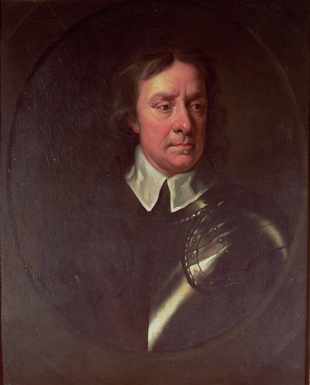 Portret Olivera Cromwella (1599-1658) autorstwa English School