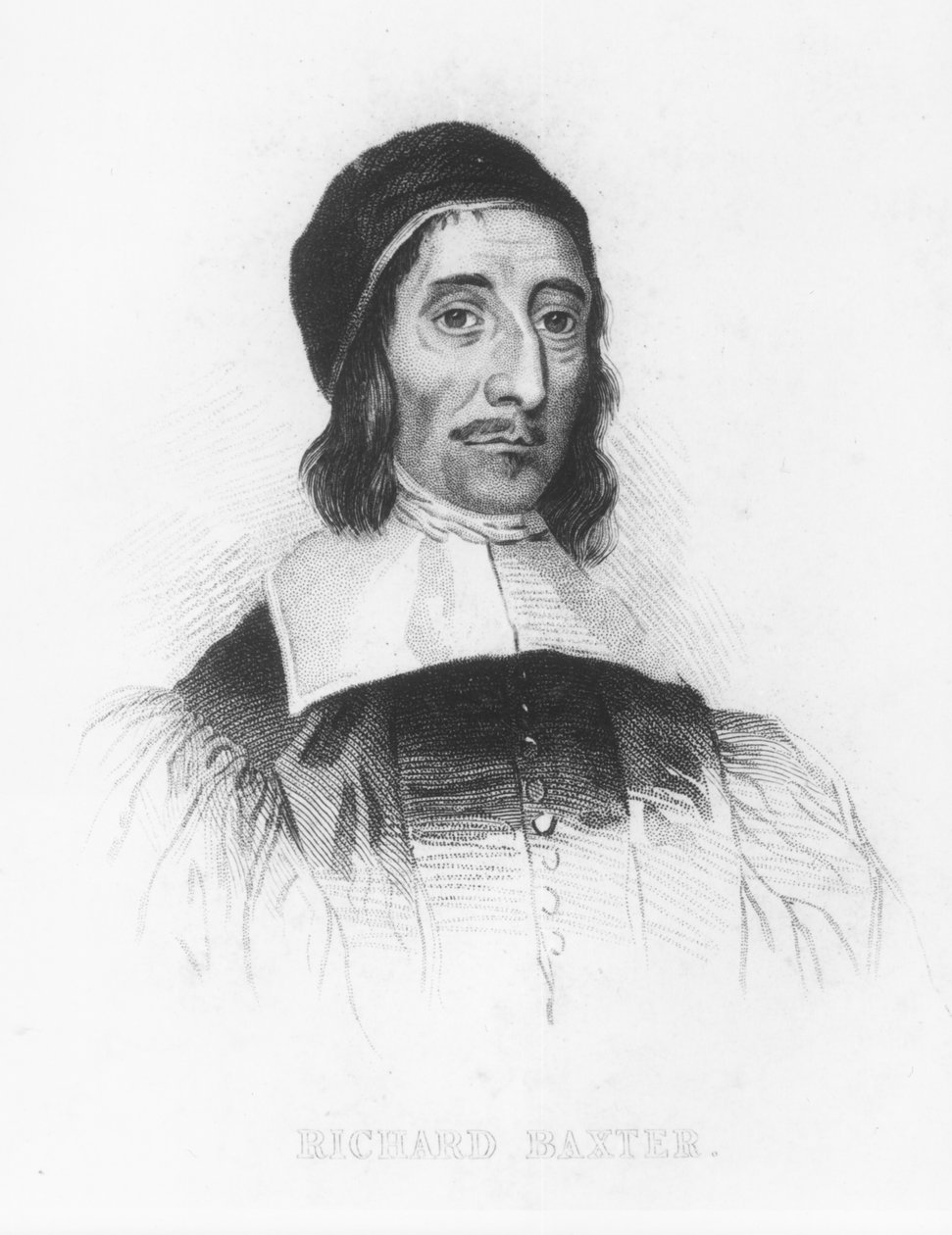 Portret Richarda Baxtera (1615-91) autorstwa English School