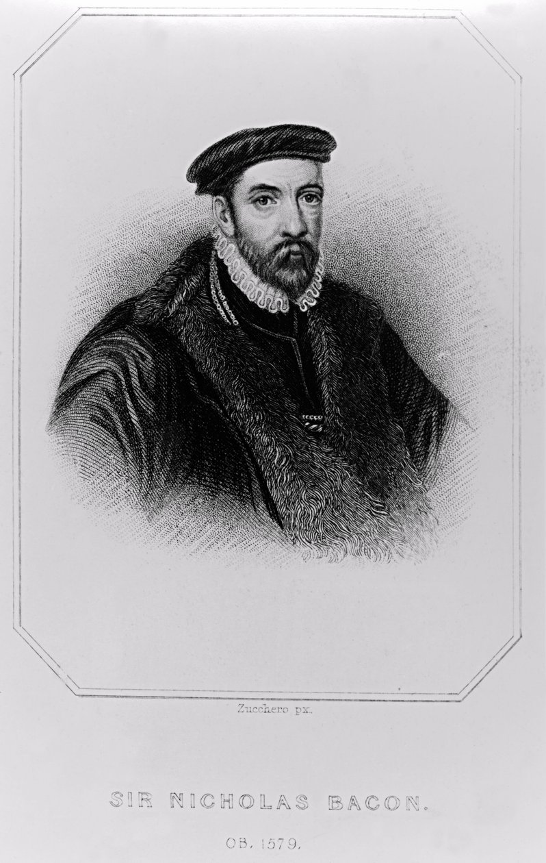 Portret Sir Nicholasa Bacona (1510-1579) z „Lodge