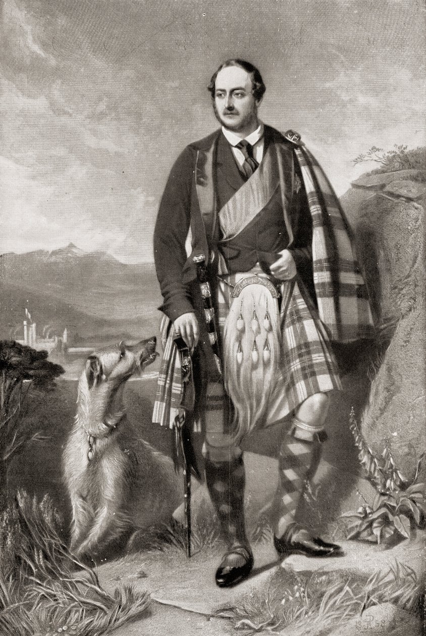 Książę Albert (1819-61) 1858 autorstwa English School