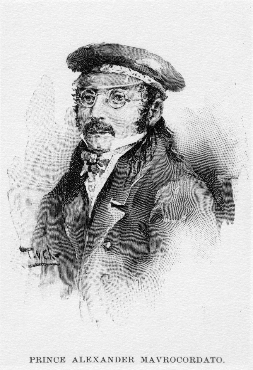 Książę Aleksander Mavrocordato autorstwa English School