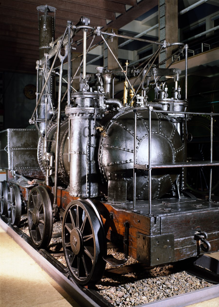 Puffing Billy, 1813 (metal) autorstwa English School