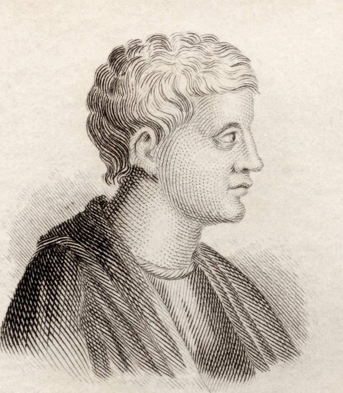 Kwintus Horatius Flaccus, 1825 autorstwa English School