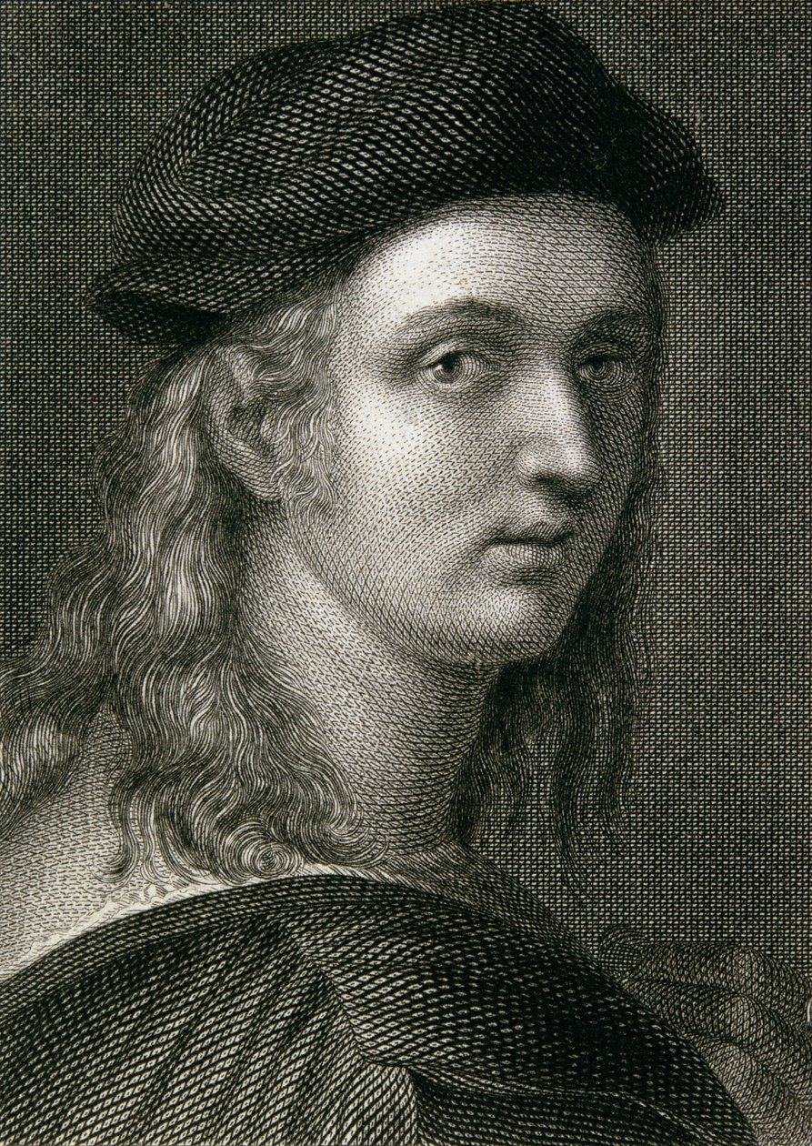 Rafael (Raffaello Sanzio) (1483-1520) autorstwa English School