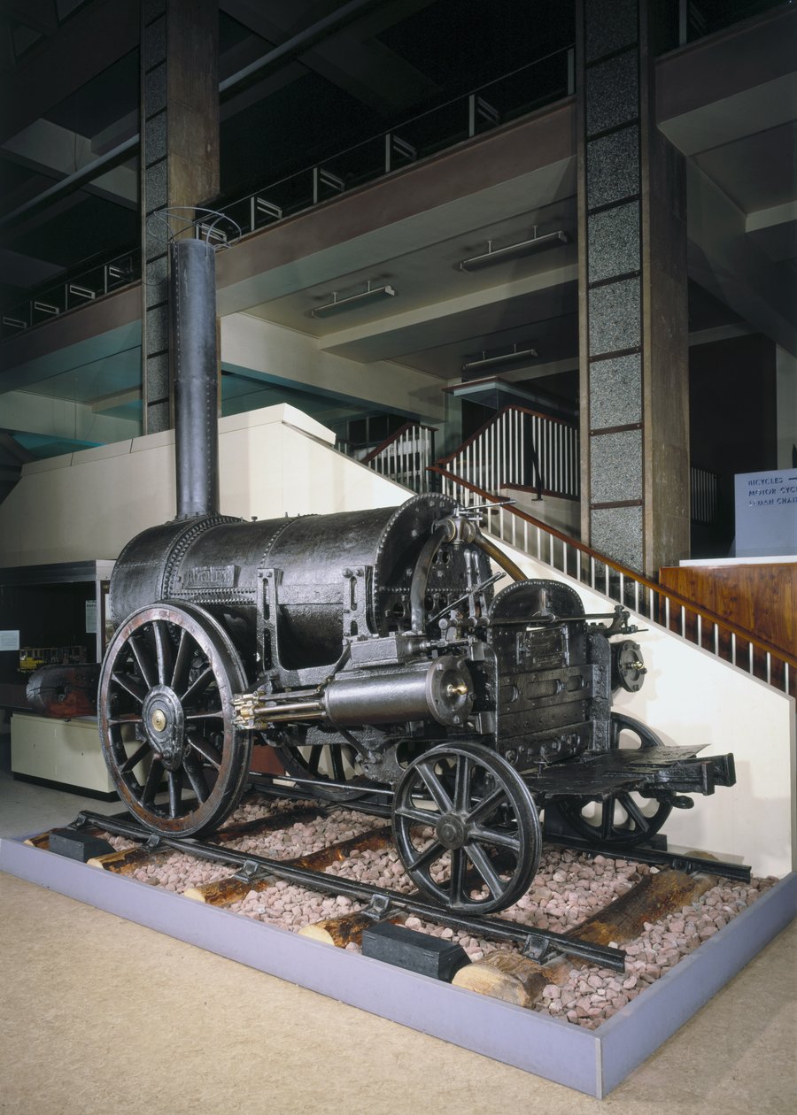 Szczątki rakiety Stephensons, 1829 autorstwa English School