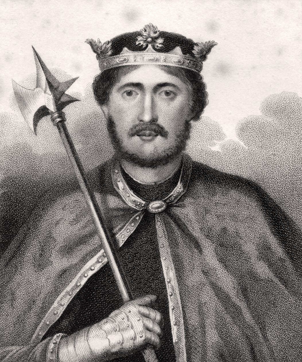 Ryszard I, rytowany przez Bocqueta, z „Katalogu autorów królewskich i szlachetnych”, wydanego w 1806 r. autorstwa English School