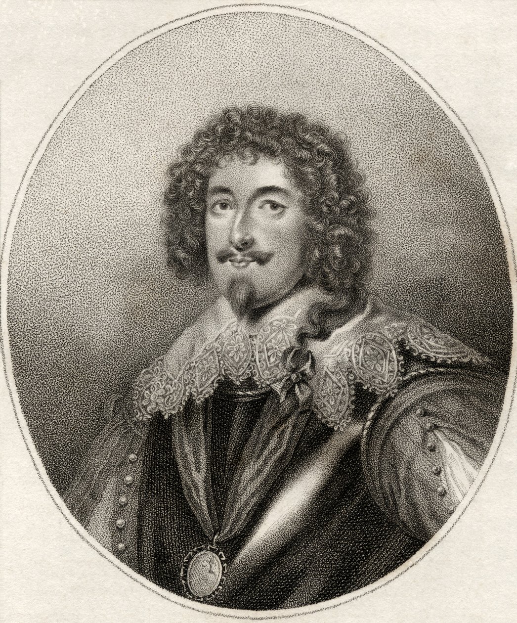 Richard Sackville, rycina Bocquet, ilustracja z "A catalogue of Royal and Noble Authors, Volume III", wydanej w 1806 r. autorstwa English School