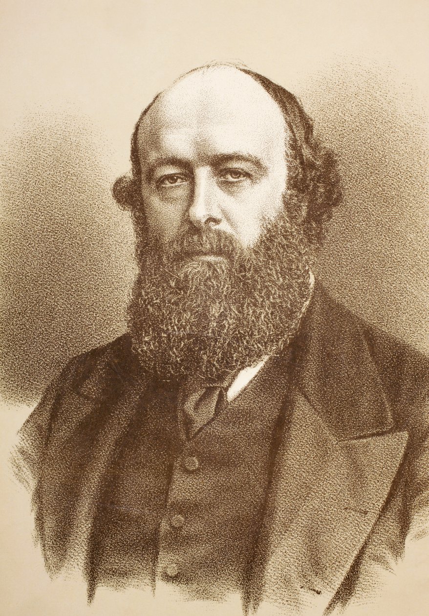 Robert Arthur Talbot Gascoyne-Cecil, 3. markiz Salisbury, c.1890 autorstwa English School