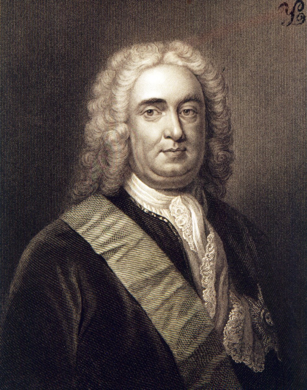 Robert Walpole (1676-1745) 1. hrabia Orford autorstwa English School