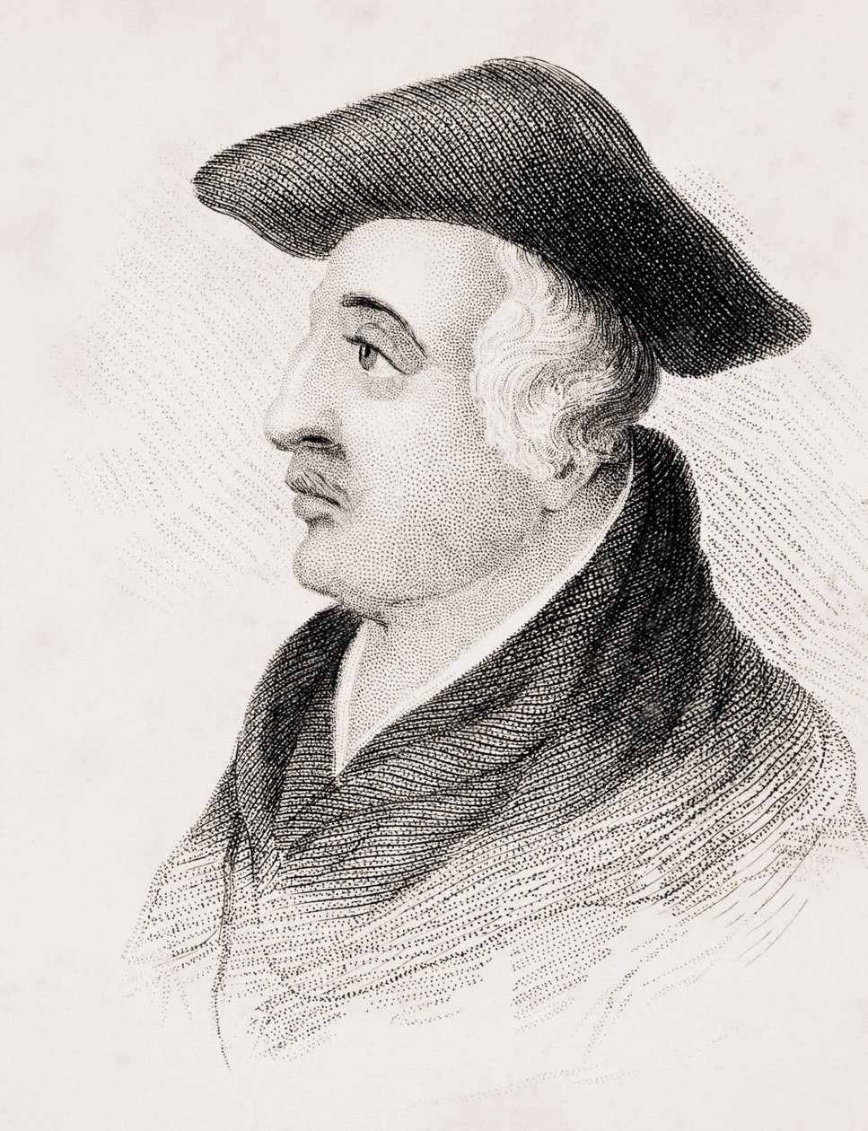 Roger Bacon, z książki „Old England