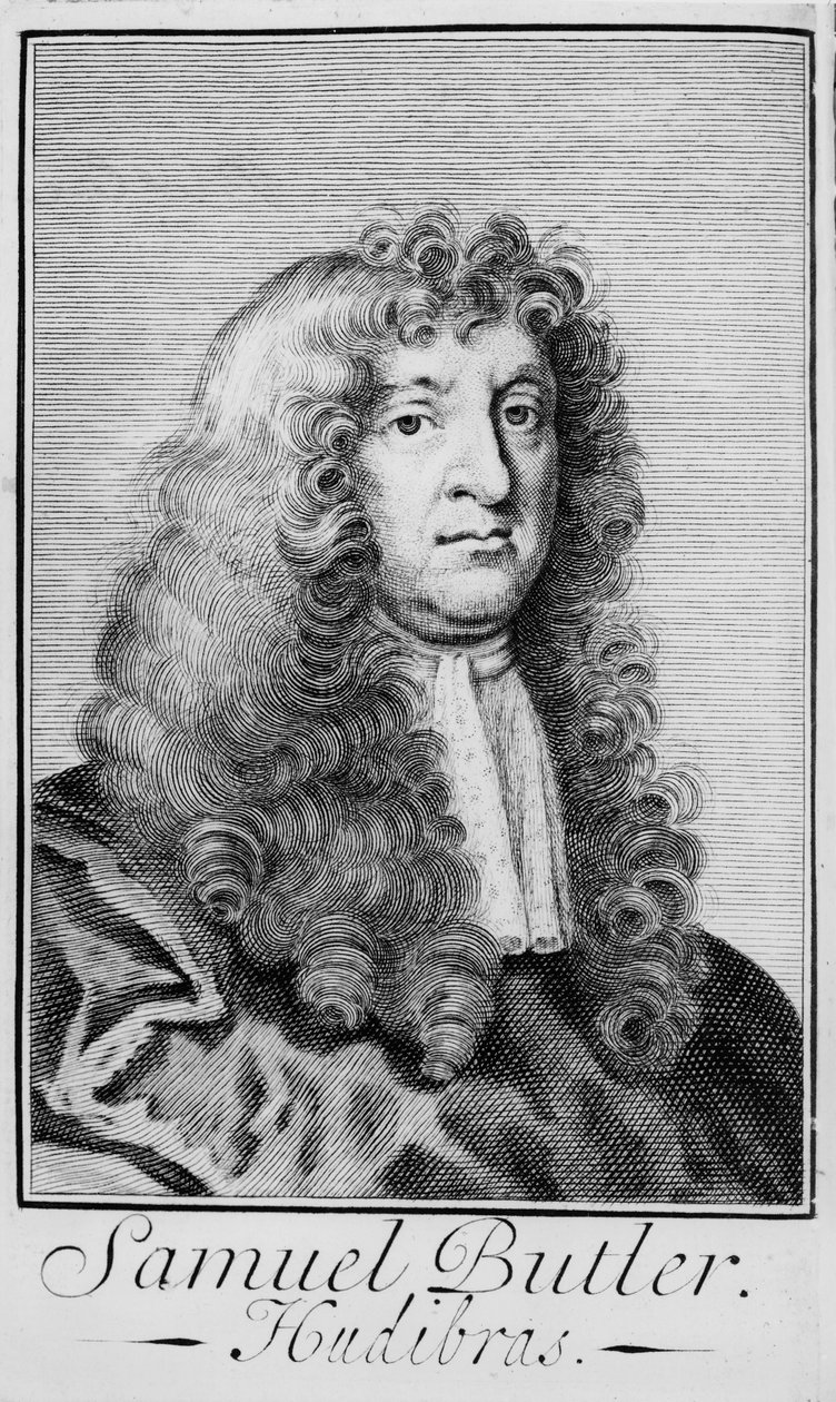 Samuel Butler (1612-80) autorstwa English School