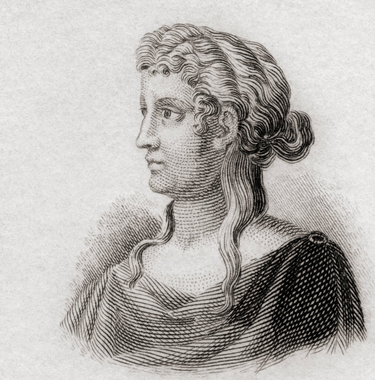 Safona, 1825 autorstwa English School