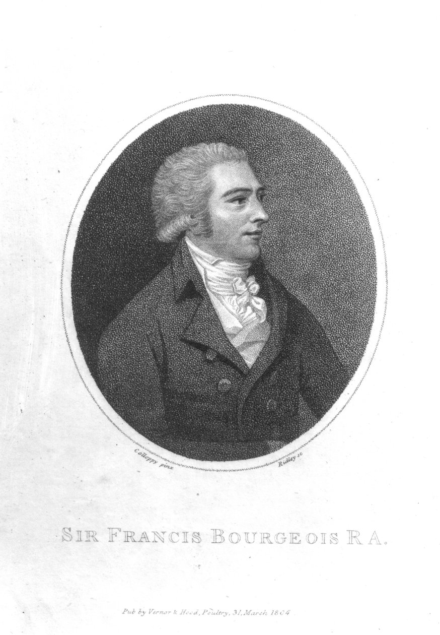 Sir Francis Bourgeois, 1804 r. autorstwa English School