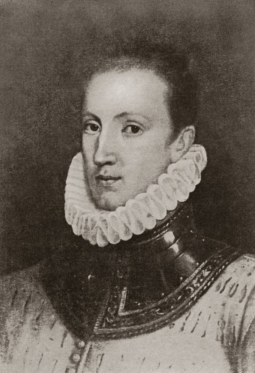 Sir Philip Sidney (1554-86) autorstwa English School