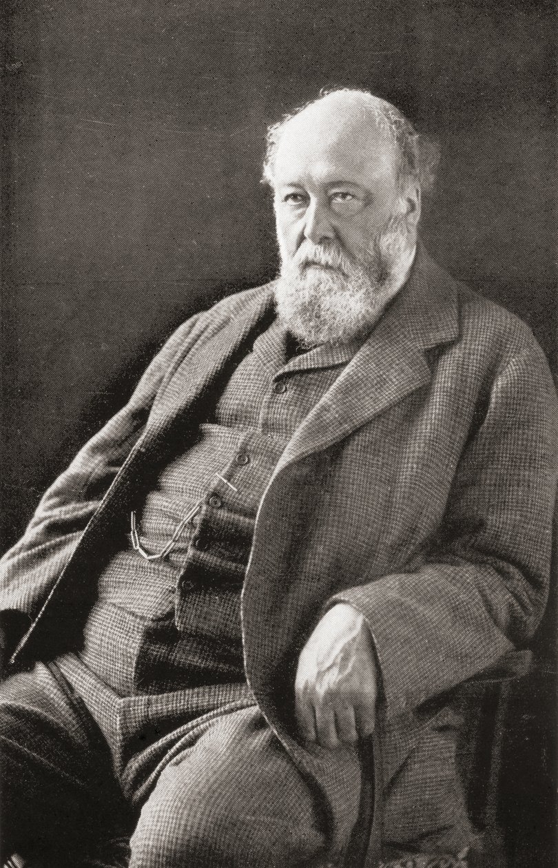 Sir Robert Gascoyne-Cecil, z książki „Gladstone: The Man and the Statesman” Davida Williamsona, opublikowanej w 1898 roku autorstwa English School
