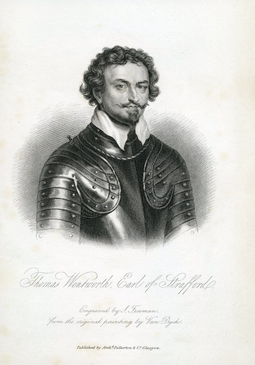Sir Thomas Wentworth, 1. hrabia Strafford, autorstwa English School