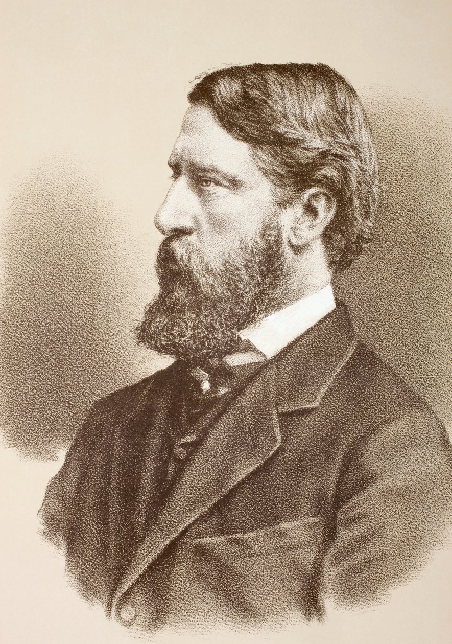 Spencer Compton Cavendish, 8. książę Devonshire, c.1890 autorstwa English School