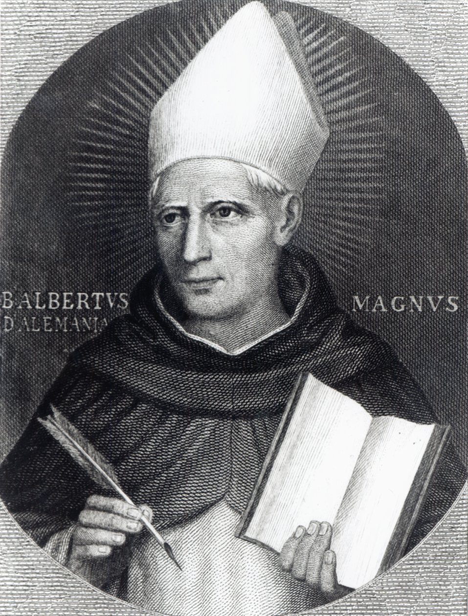 Św. Albert Wielki, 1851 autorstwa English School