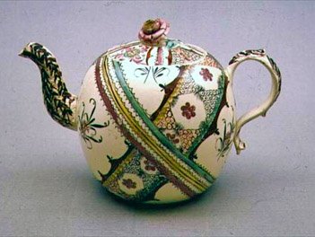Czajniczek do śmietany Staffordshire, ok. 1770 (ceramiczny) autorstwa English School