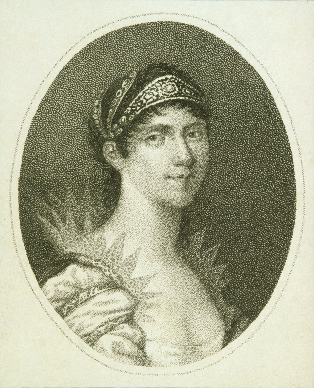 Cesarzowa Józefina (1763-1814) z „Galerii Portretów”, wydana w 1833 r. autorstwa English School
