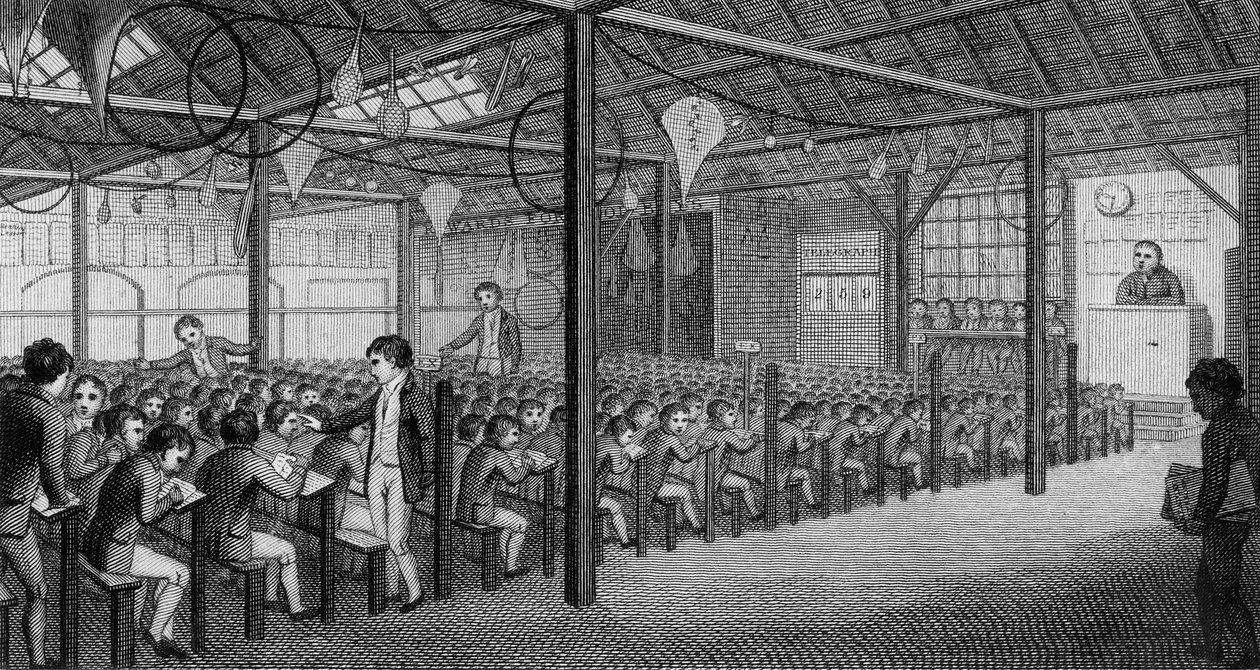 The Royal Free School, wyd. W. Robbin, ok. 1805 autorstwa English School