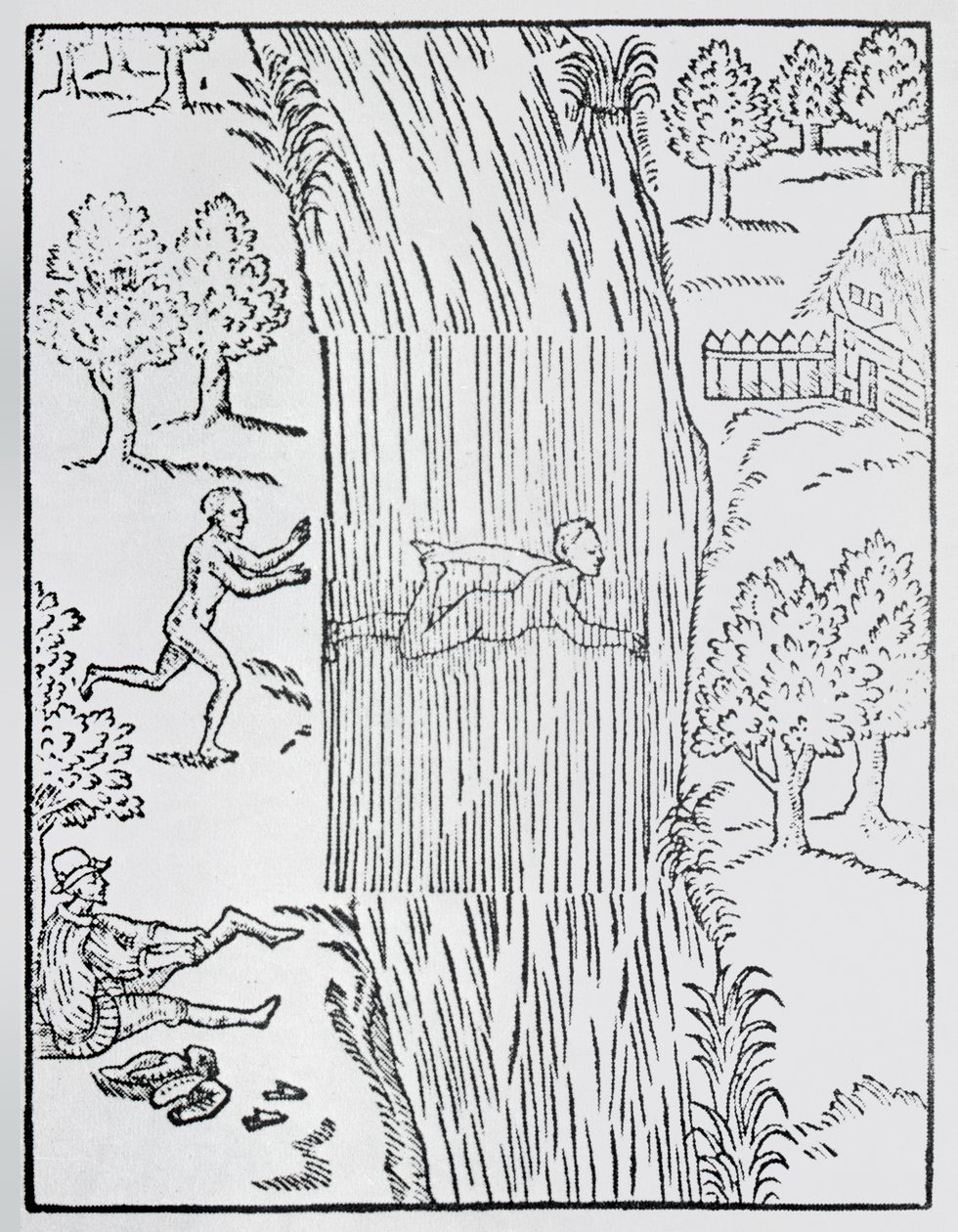 Sztuka pływania, 1587 autorstwa English School