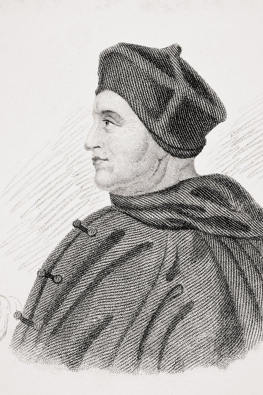 Thomas Wolsey, ilustracja z „Old England