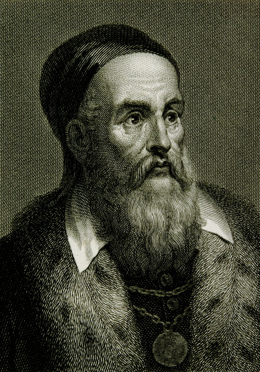Tycjan (Tiziano Vicellio) (ok.1488-1576) autorstwa English School