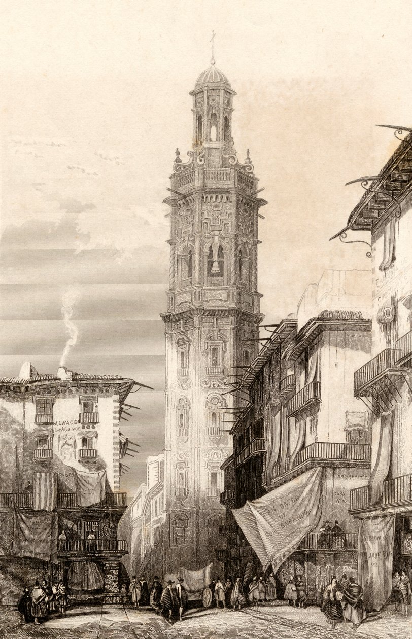 Torre Santa Catalina, Walencja, Hiszpania autorstwa English School