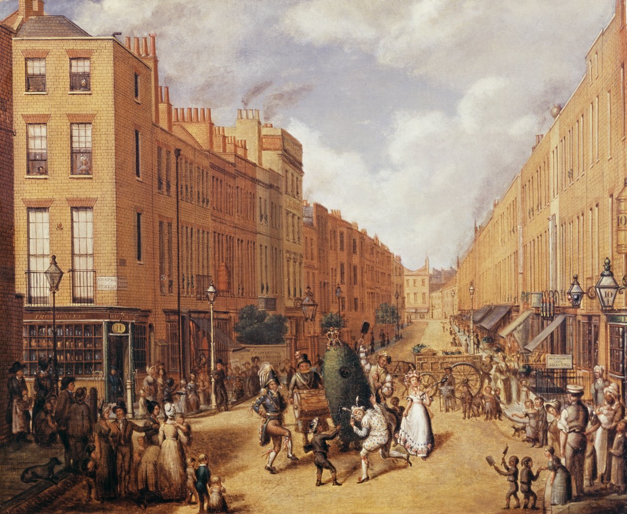 Upper Lisson Street w pobliżu Paddington, c.1837 autorstwa English School