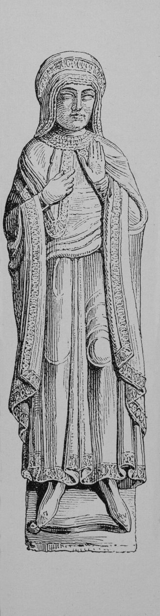 Urraca (ok. 1080-1126) królowa Kastylii i Leonu (1109-26) autorstwa English School