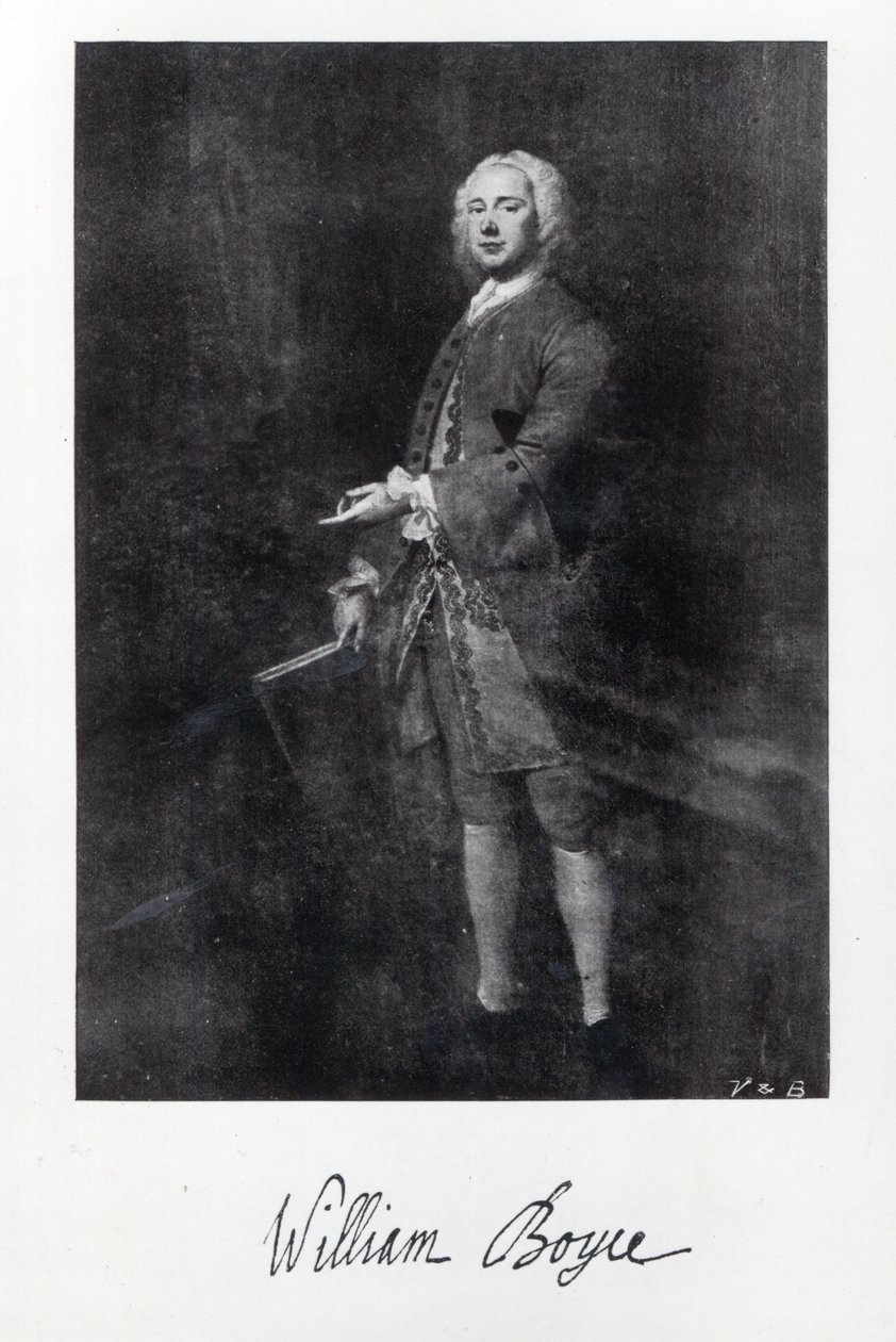William Boyce autorstwa English School